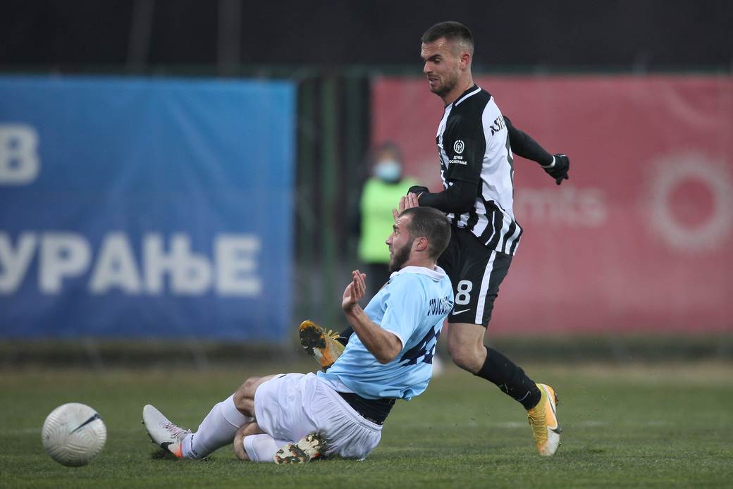 partizan rad bibras natho uzasan teren nije za fudbal