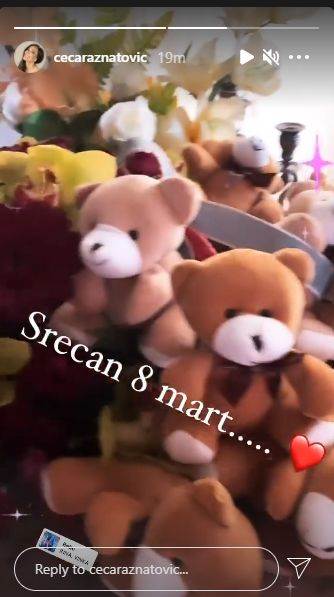 ceca raznatovic decko bogdan osmi mart pokloni iznenadjenje