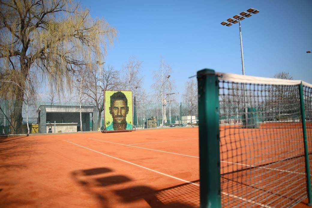 Novak Đoković dobio mural u Trebinju