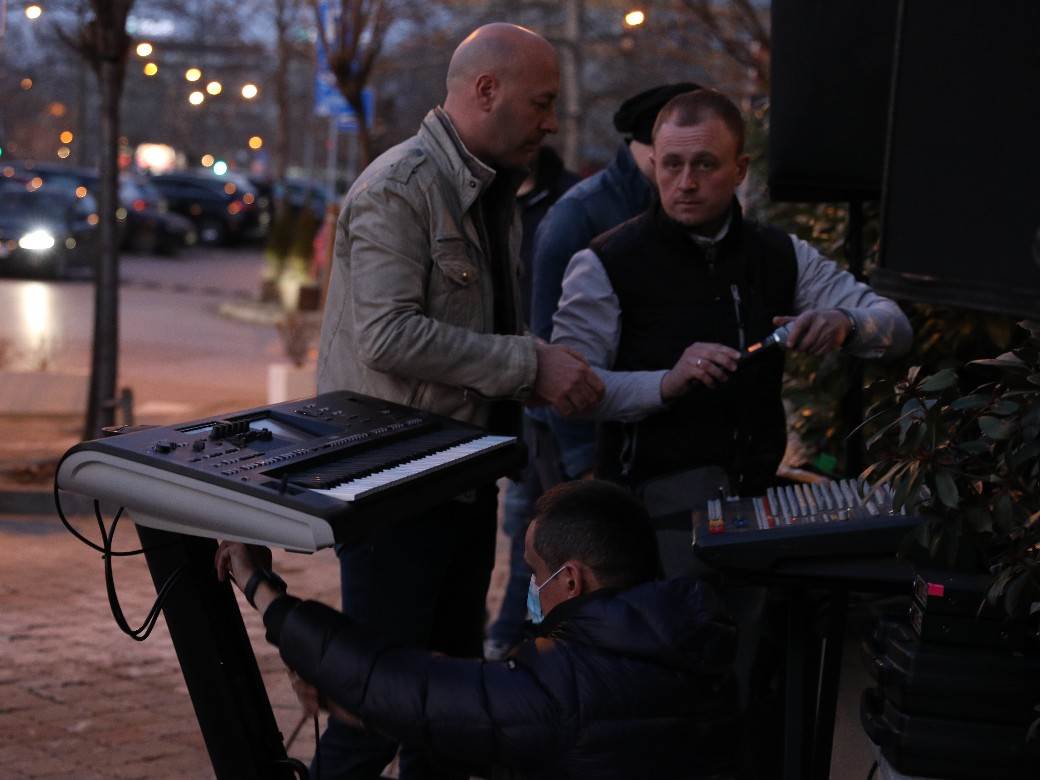 novak djokovic proslava rekorda novi beograd restoran