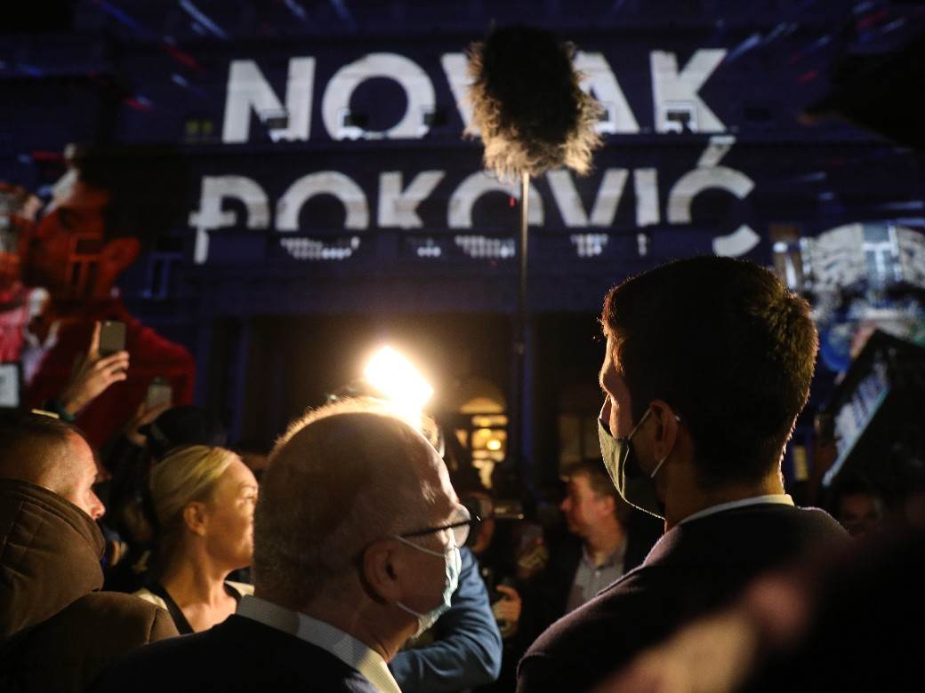 novak djokovic veseli se srpski rode