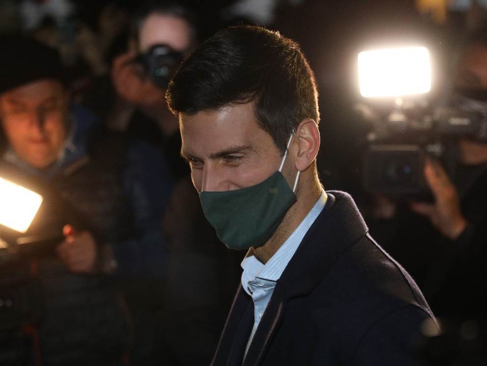 novak djokovic veseli se srpski rode