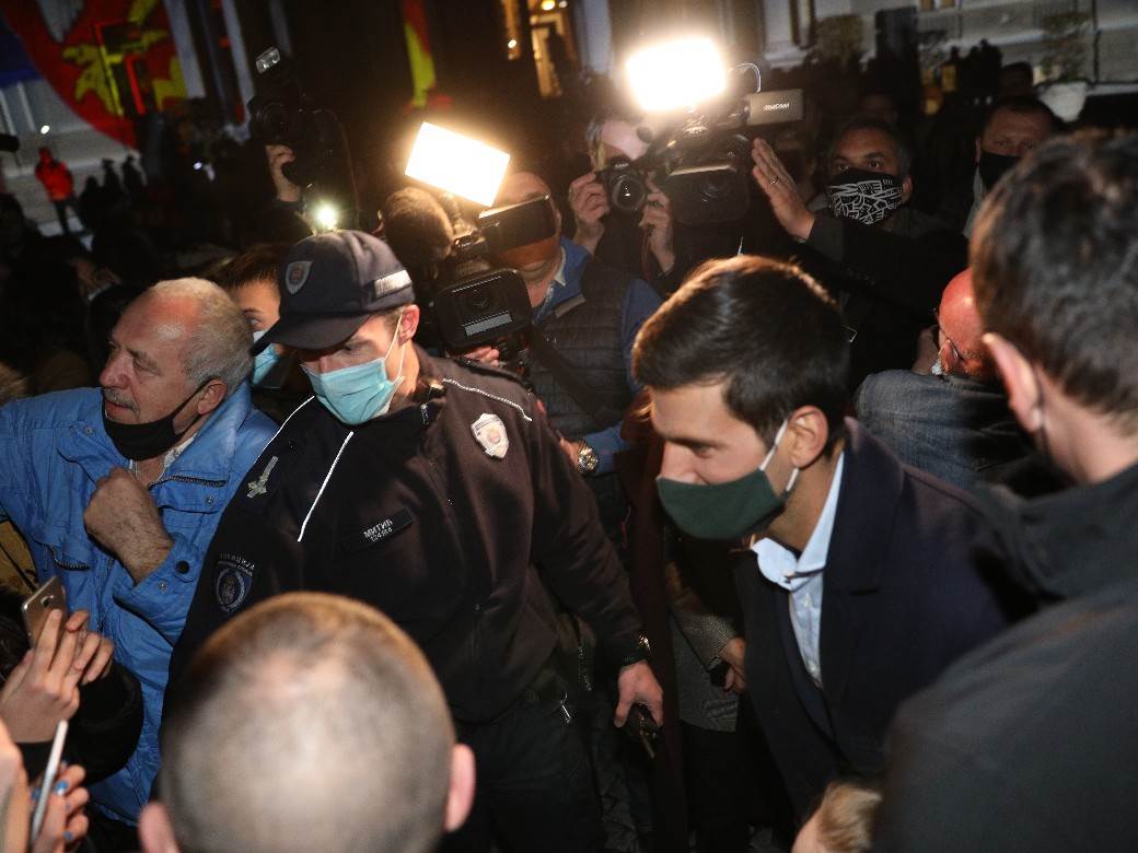 novak djokovic veseli se srpski rode