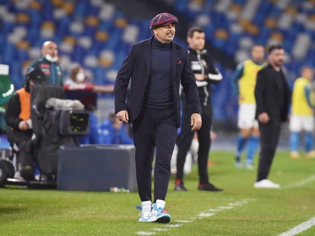 sinisa mihajlovic patike air jordan napoli foto