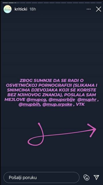 telegram gole slike devojaka grupa ex yu balkanska soba snima silovanja