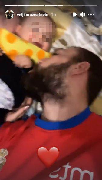 veljko raznatovic bogdana sin zeljko porodicni trenuci