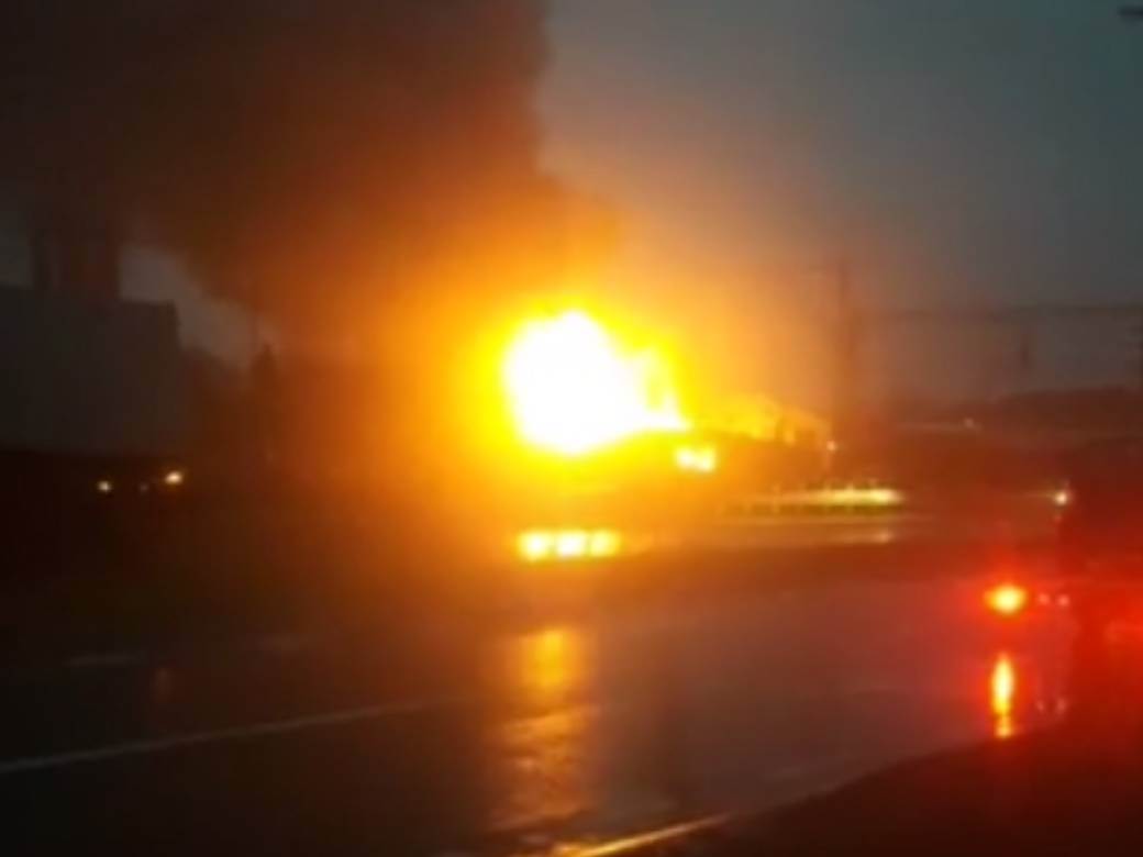 pancevo pozar stara staklara video snimak