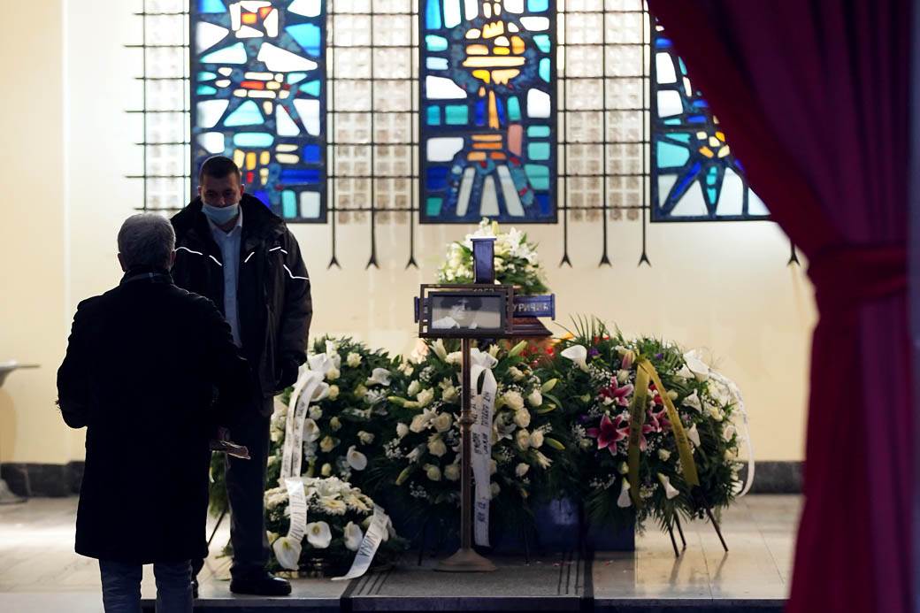 dragoljub djuricic sahrana kremacija novo groblje