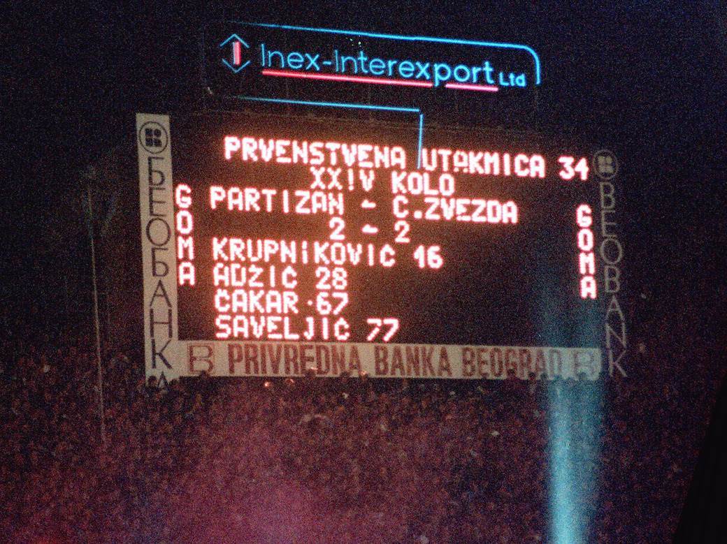 veciti derbi 99. partizan crvena zvezda humska najlepsi gol u istoriji derbija nebojsa krupnikovic