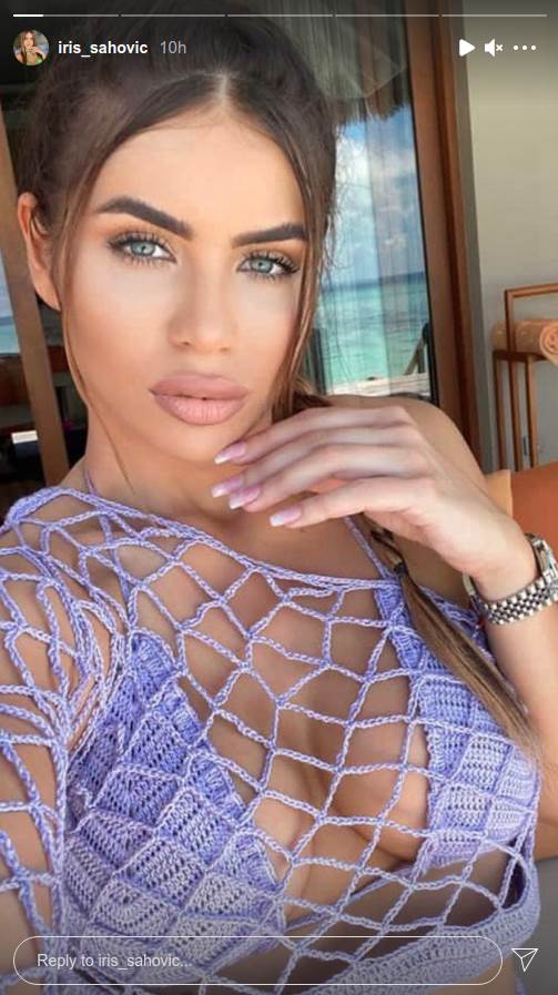 iris sahovic maldivi kupaci telo instagram foto