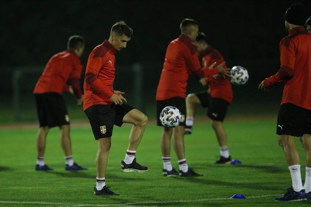 dragan stojkovic piksi prvi trening reprezentacija