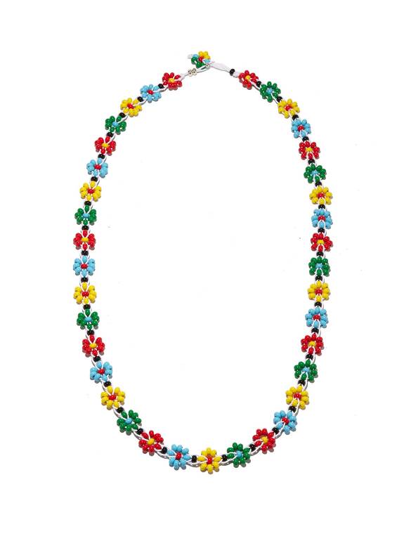 ogrlica bottega veneta od perlica decja ogrlica