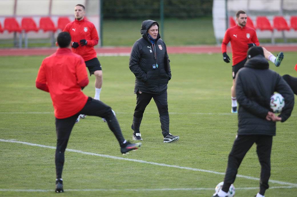 srbija orlovi dragan stojkovic piksi najnovije trening stara pazova dusan tadic kapiten fotografije