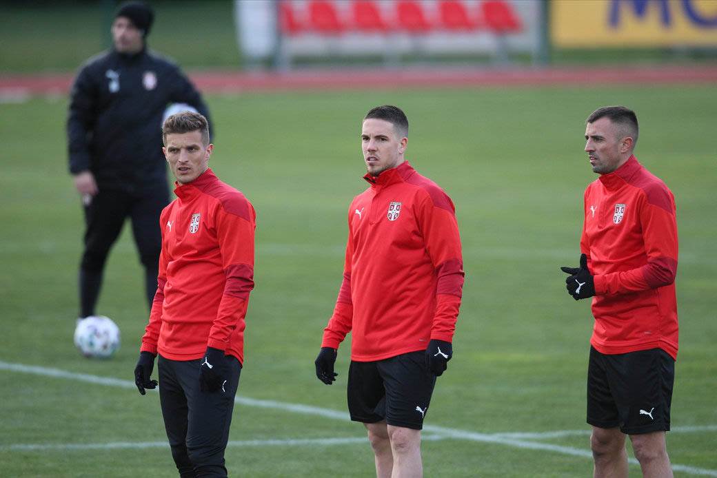 srbija orlovi dragan stojkovic piksi najnovije trening stara pazova dusan tadic kapiten fotografije