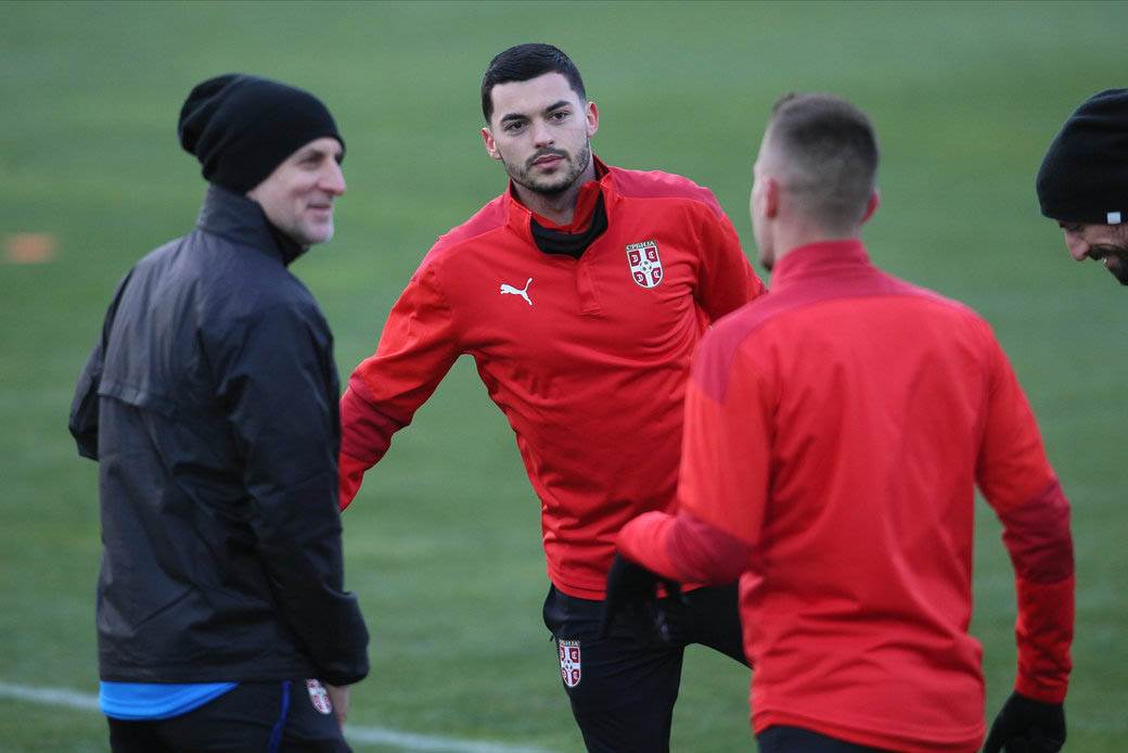 srbija orlovi dragan stojkovic piksi najnovije trening stara pazova dusan tadic kapiten fotografije