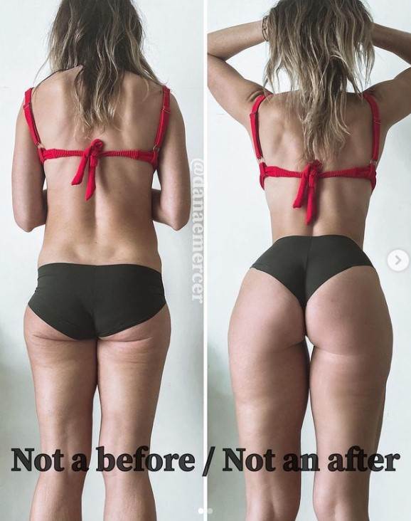 savrsene fotografije instagram danae mercer celulit strije