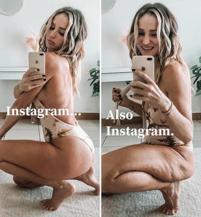 savrsene fotografije instagram danae mercer celulit strije