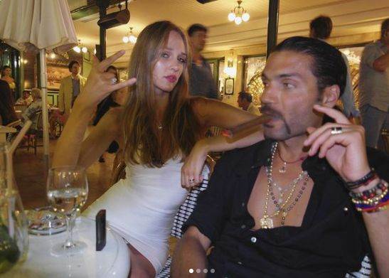 Anika Božić i muž