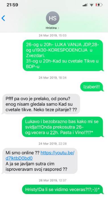 branislav lecic tuzilastvo saslusanje danijela stajnfeld optuzbe silovanje izjava