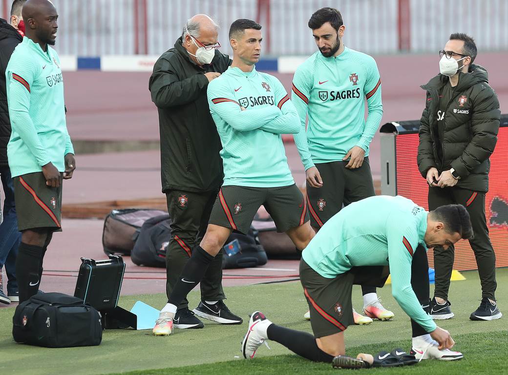 kristijano ronaldo portugal trening stadion rajko mitic marakana foto galerija srbija orlovi