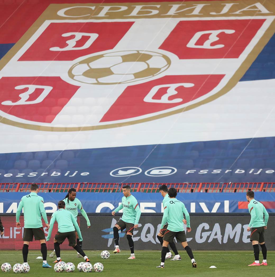 kristijano ronaldo portugal trening stadion rajko mitic marakana foto galerija srbija orlovi