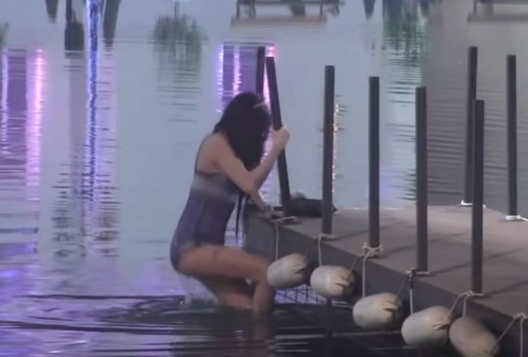 zadruga tara skocila u jezero zbog sa video