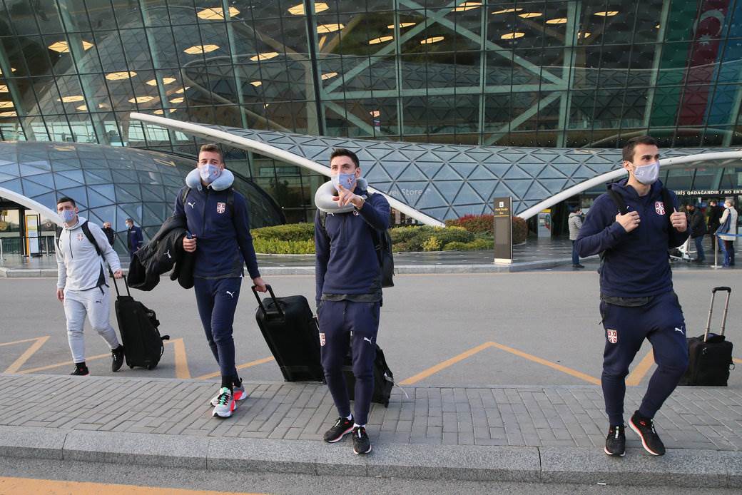 reprezentacija srbije maske azerbejdzan kazna 50 evra