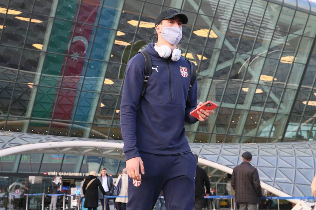 reprezentacija srbije maske azerbejdzan kazna 50 evra