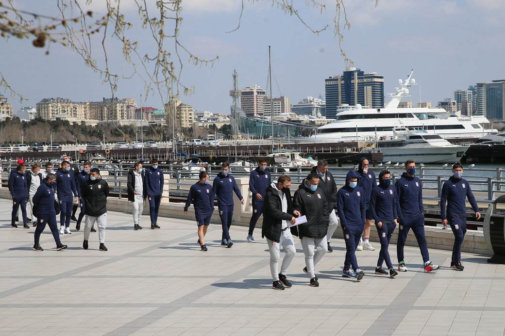 fudbaleri srbije u azerbejdzanu foto video