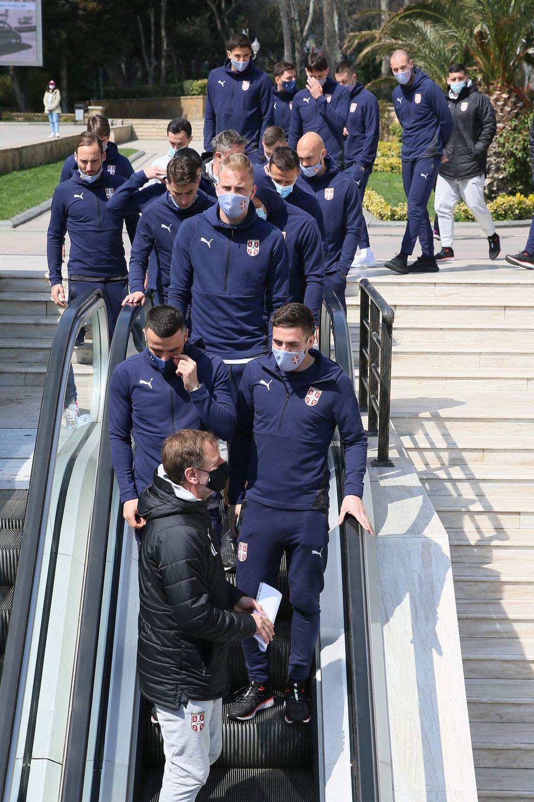 fudbaleri srbije u azerbejdzanu foto video