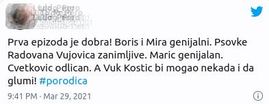 porodica serija slobodan milosevic twitter komentari