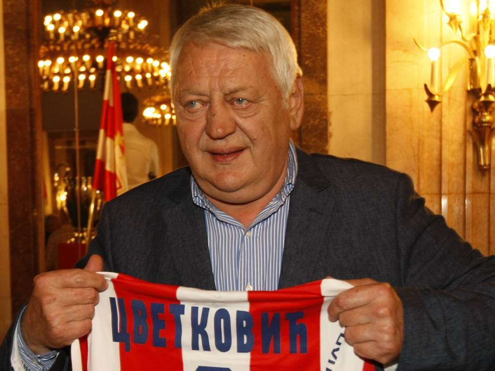 Vladimir Cvetković se vratio u Zvezdu kao počasni predsednik