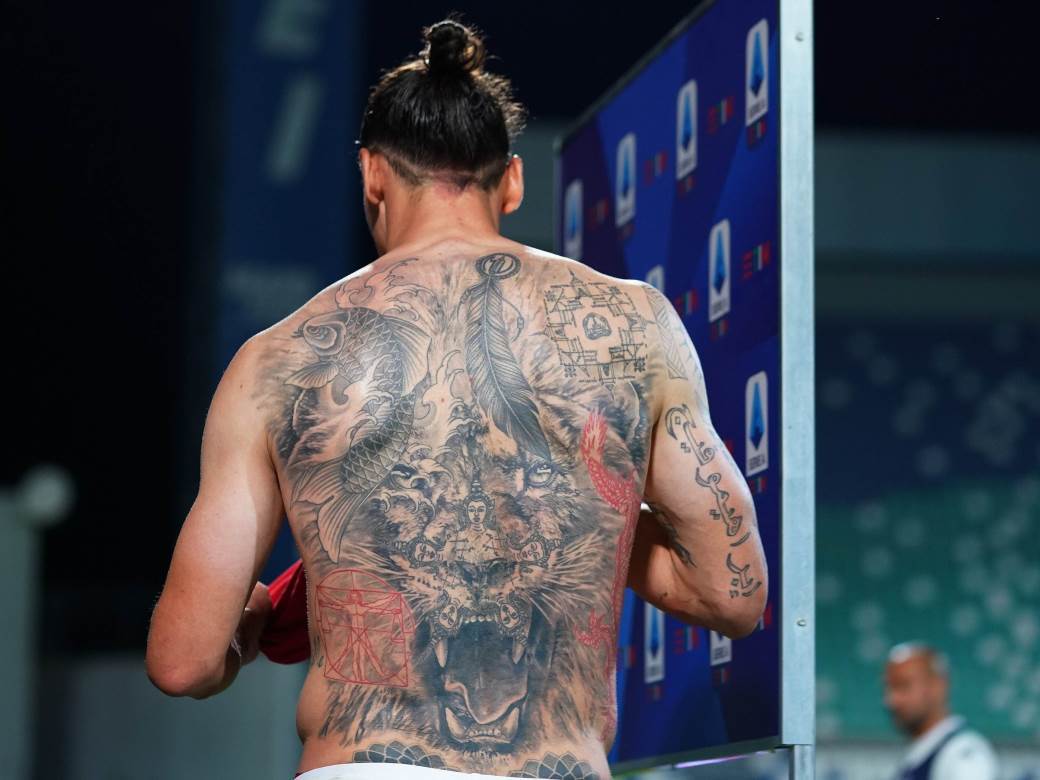 Zlatan Ibrahimović i Romelu Lukaku tuča