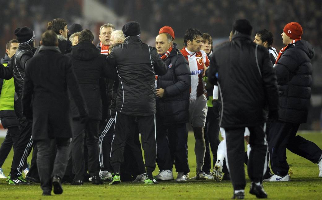 aleksandar stanojevic 141 derbi fk crvena zvezda fk partizan poluvreme na klupi