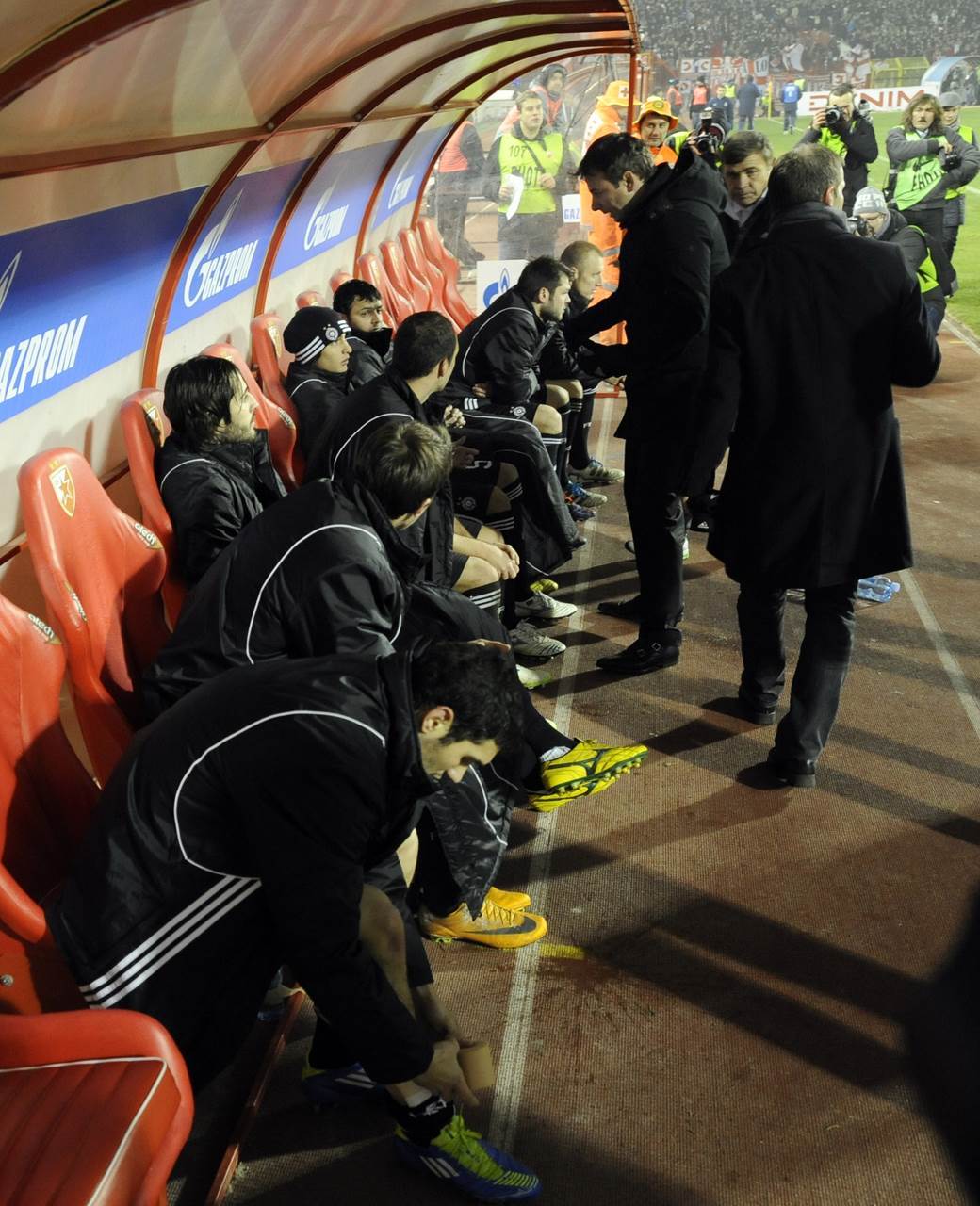 aleksandar stanojevic 141 derbi fk crvena zvezda fk partizan poluvreme na klupi