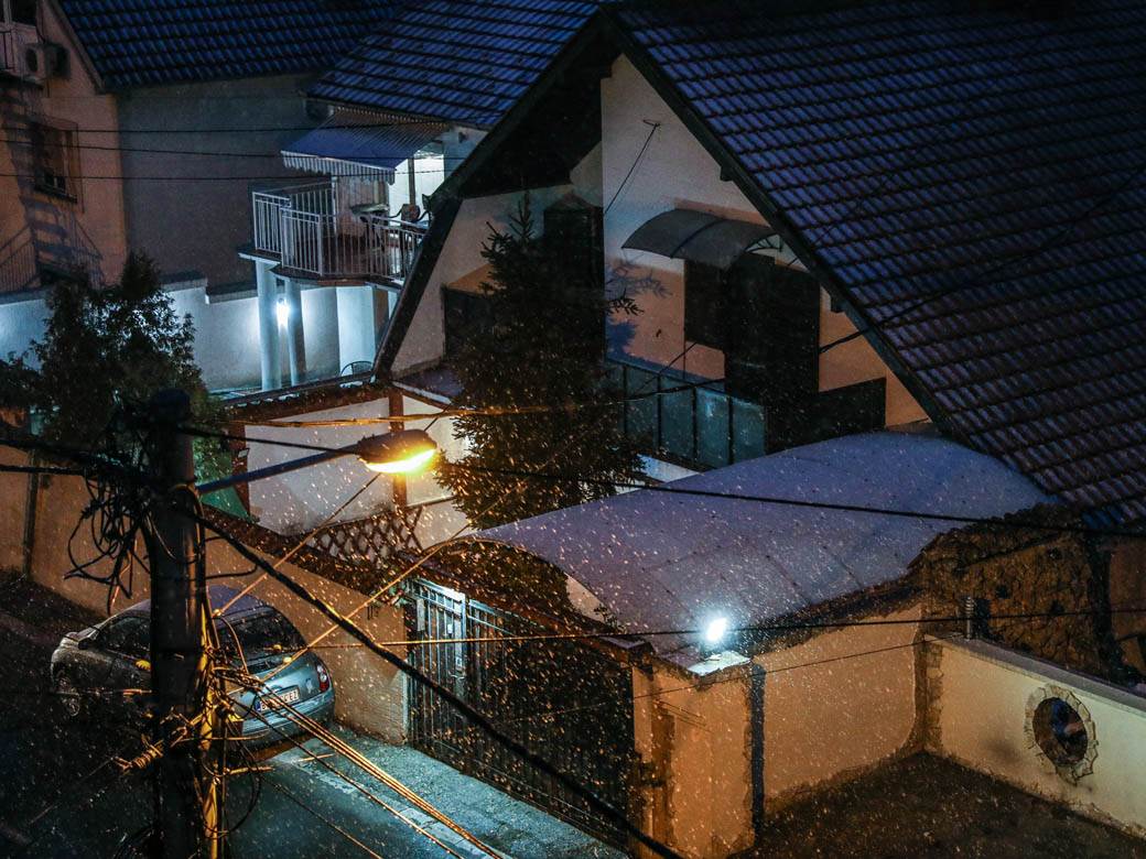 sneg beograd april vremenska prognoza zahladjenje padavine u srbiji fotografije