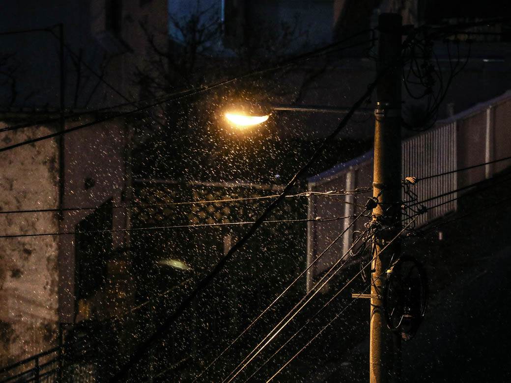 sneg beograd april vremenska prognoza zahladjenje padavine u srbiji fotografije