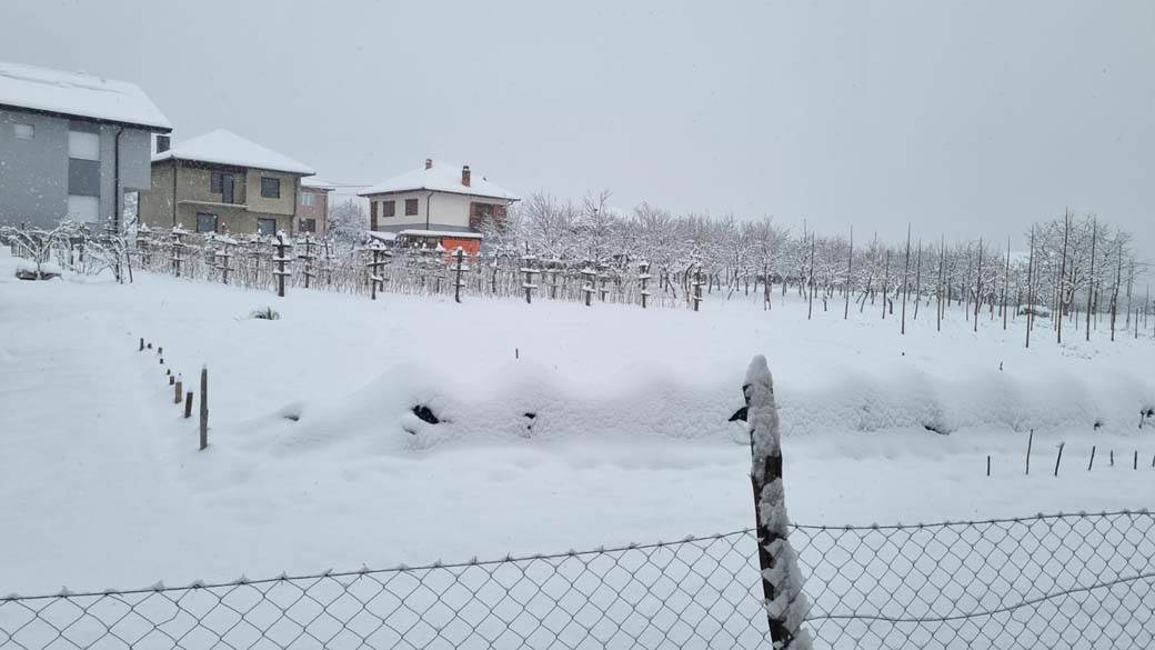 ivanjica nova varos zapadna srbija april sneg foto video