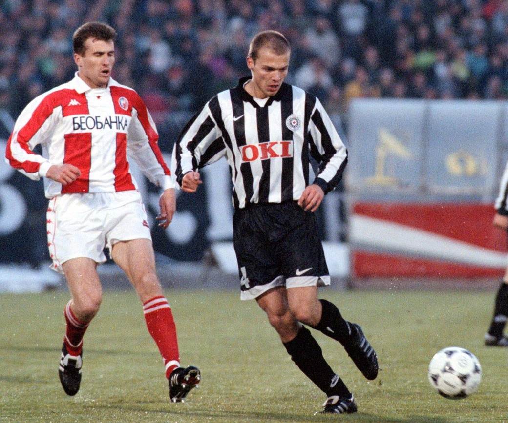 partizan zvezda sneg aprilski derbi 1997 video