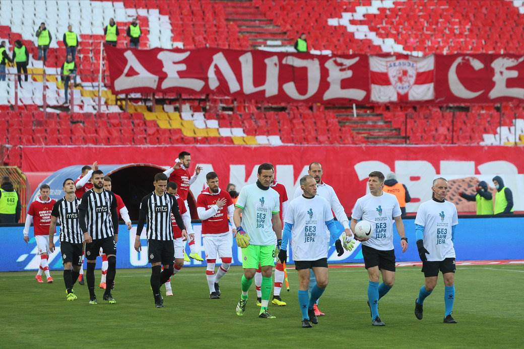 zvezda partizan veciti derbi propust organizacija kazna 600 ljudi loze