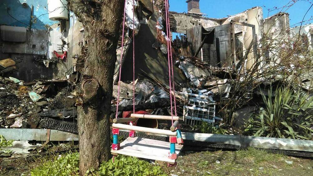 pozar u nisu barake montazne kuce zgariste zapalio se dimnjak