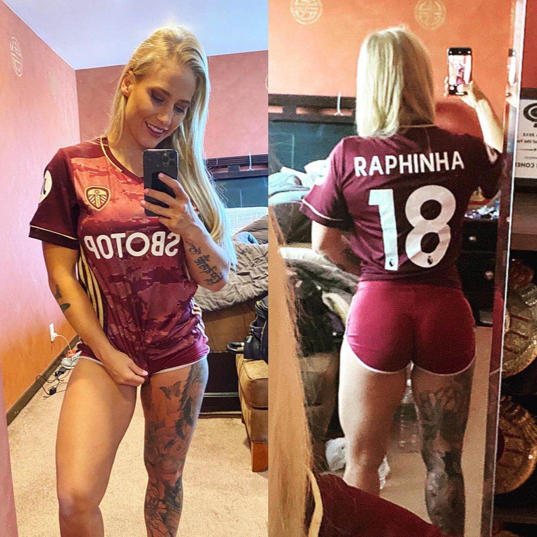 Bokserka Ebani Bridžis u izazovnom donjem vešu na merenju pred borbu