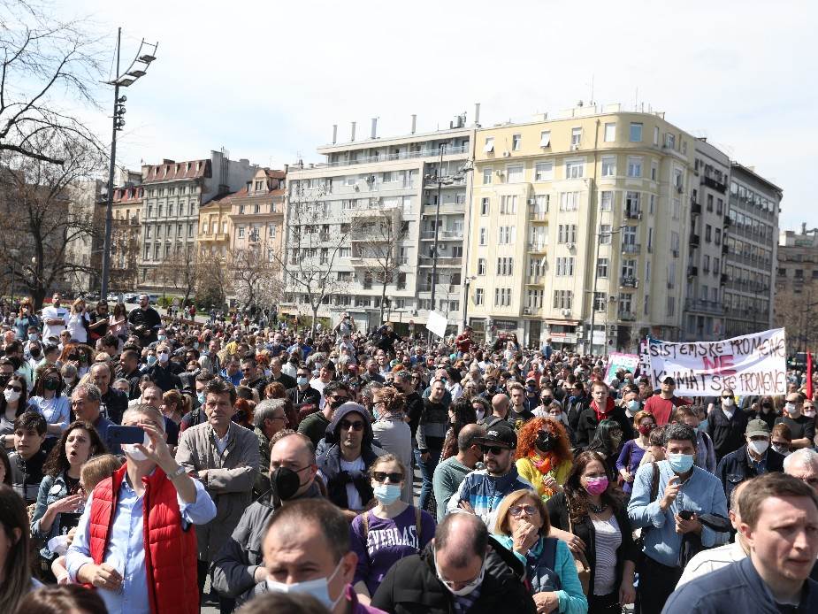 beograd ekoloski protest skupstina srbije zahtevi foto