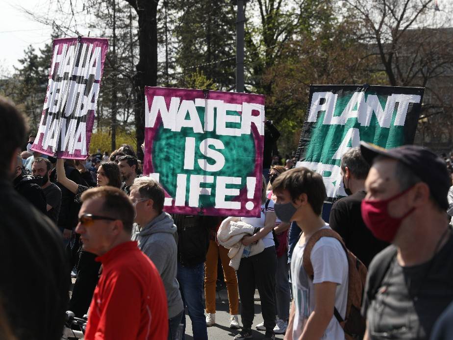 beograd ekoloski protest skupstina srbije zahtevi foto