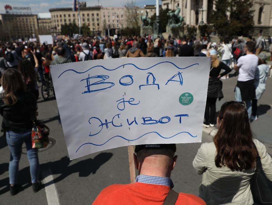 beograd ekoloski protest skupstina srbije zahtevi foto