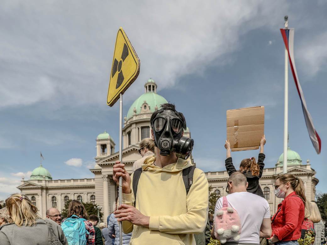 beograd ekoloski protest skupstina srbije zahtevi foto