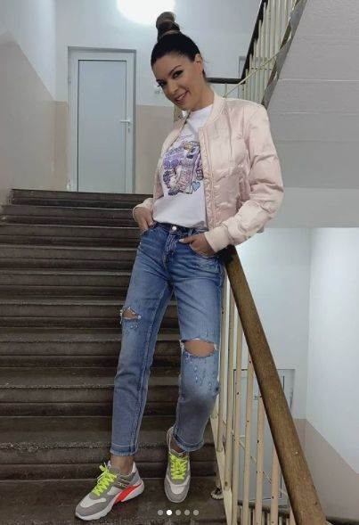 Sanja Kužet u provokativnoj haljini