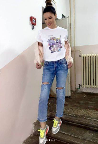 Sanja Kužet u provokativnoj haljini