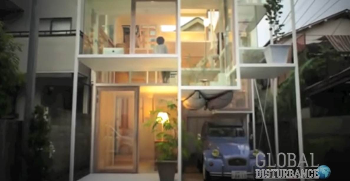 providna kuca staklena kuca japan neobican dizajn