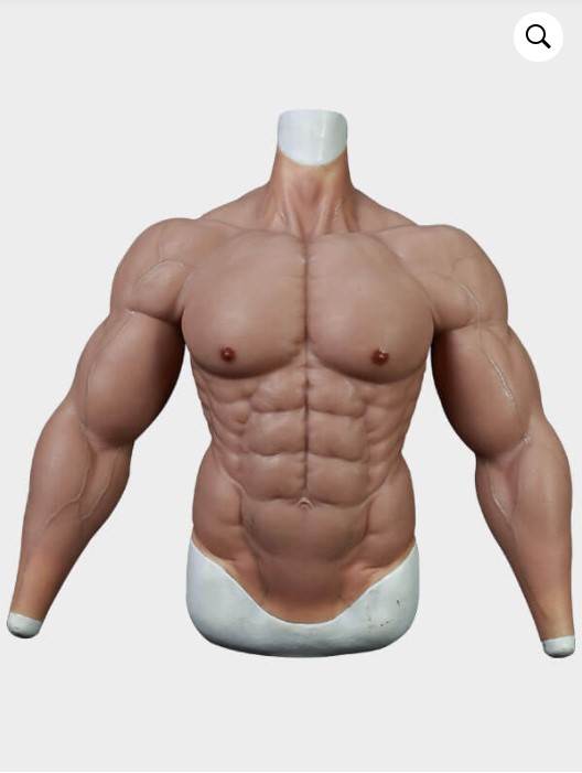 odelo sa misicima misici od silikona fotografije